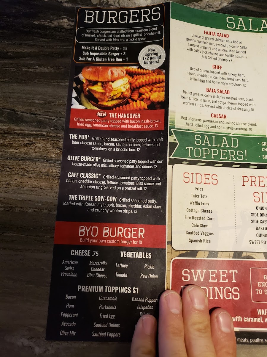 Cafe Sports Menu - Image 2