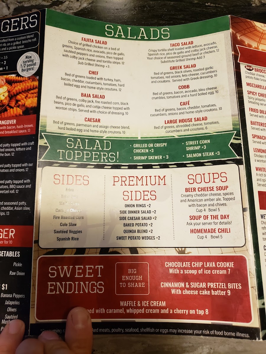 Cafe Sports Menu - Image 5